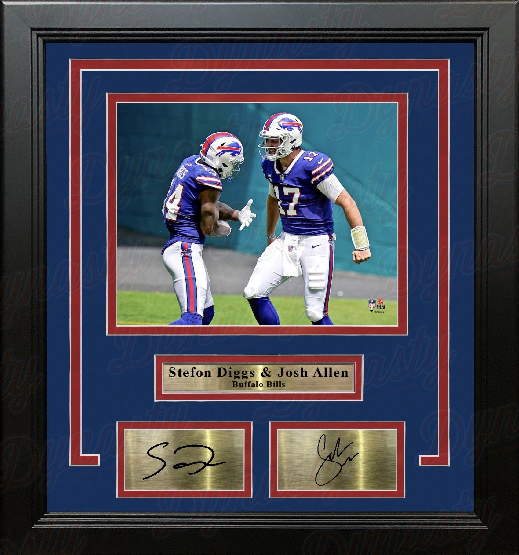 josh allen framed jersey