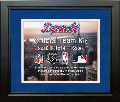 Los Angeles Dodgers License Blue Crystal Sport Baseball Frame 