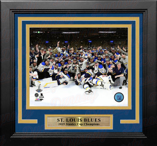 St. Louis Blues Stanley Cup Champions 14 X 18 Matted Design 