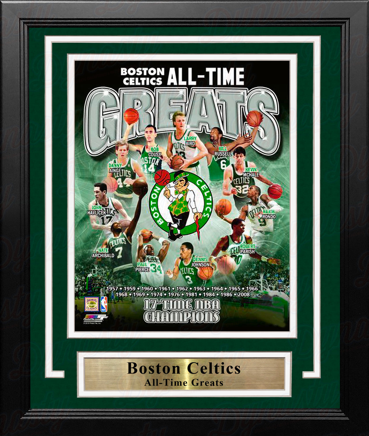 Buy Boston Celtics Authentic Framed Franchise Foundations Collage