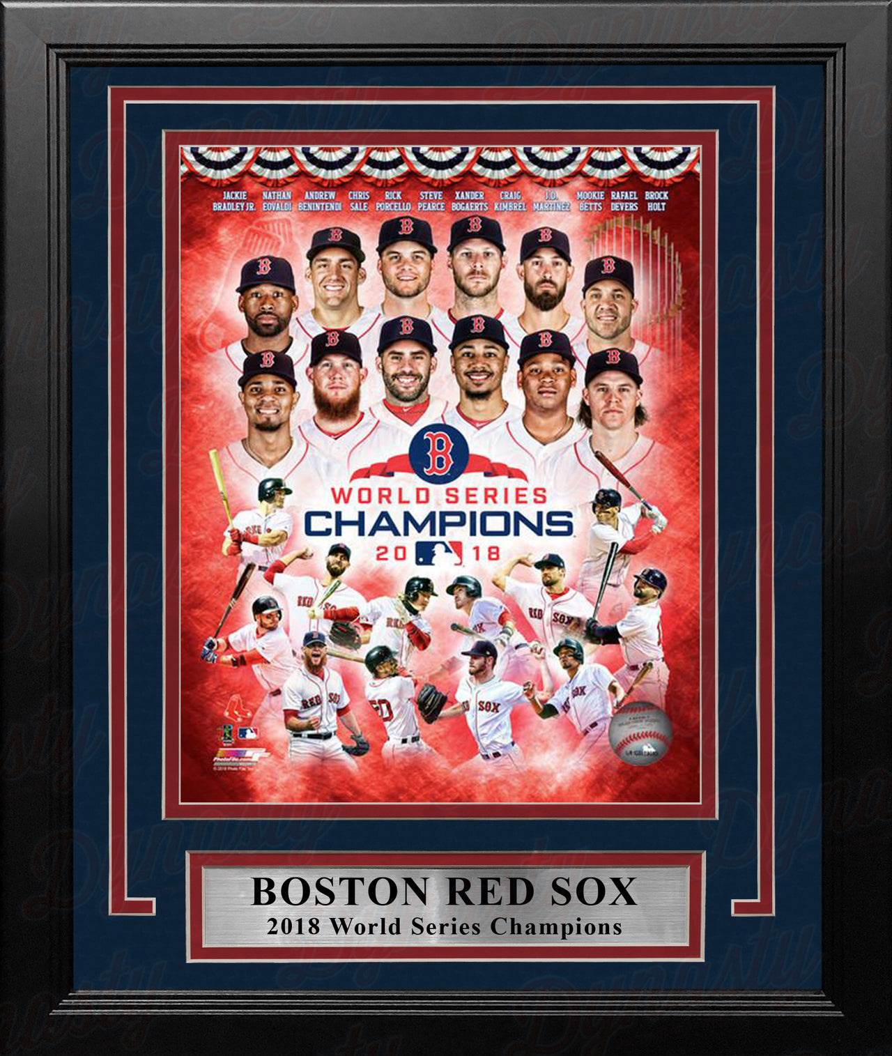 PEDRO MARTINEZ Photo Collage Print BOSTON Red Sox Baseball 