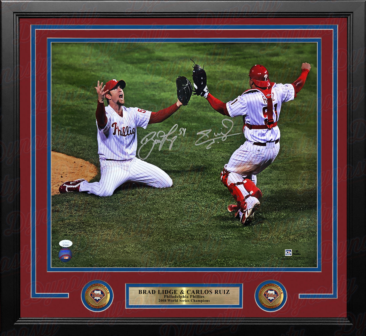 Mike Schmidt Autographed Philadelphia Phillies 16 x 20 Framed 1980 World  Series MVP Baseball Photo