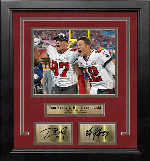 Tom Brady Rob Gronkowski Tampa Bay Bucs Super Bowl Bad Boys Poster License  Plate