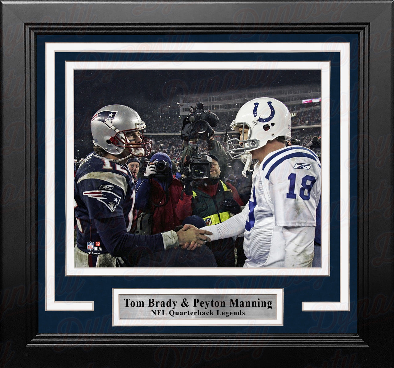 TOM BRADY & DAVID ORTIZ 8X10 PHOTO NEW ENGLAND PATRIOTS