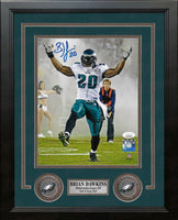 Brian Dawkins Signed Framed Philadelphia Eagles Black Mitchell & Ness –  Super Sports Center