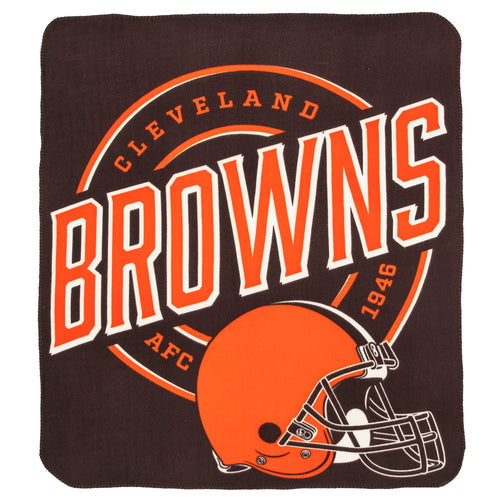 Cleveland Browns 60'' x 50'' Repeat Pattern Lightweight Throw Blanket