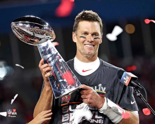 Tom Brady - Tampa Bay Buccaneers, 2020 Super Bowl Presentation - 8x10  ColorPhoto