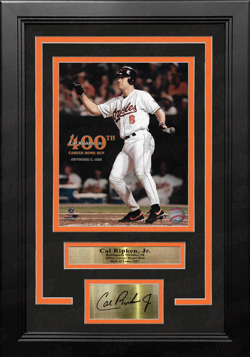 Cal Ripken Jr. Signed & Framed Jersey - sporting goods - by owner