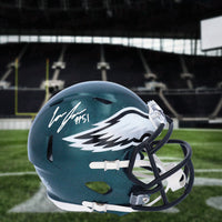 Jalen Hurts Philadelphia Eagles Autographed Flash Football Mini-Helmet -  Dynasty Sports & Framing