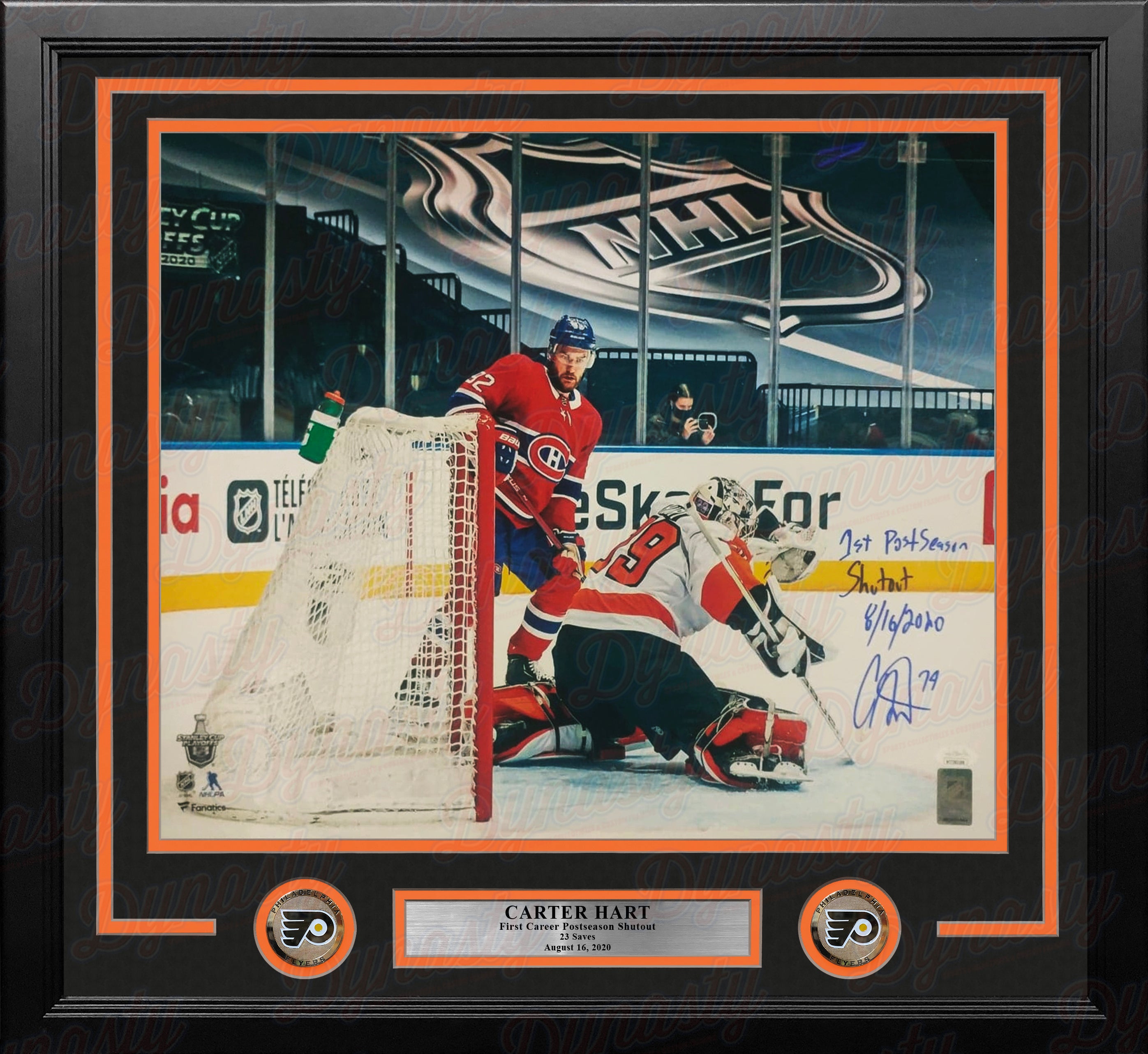 Jack Hughes New Jersey Devils Fanatics Authentic Autographed 8'' x 10''  First NHL Goal Celebration Photograph