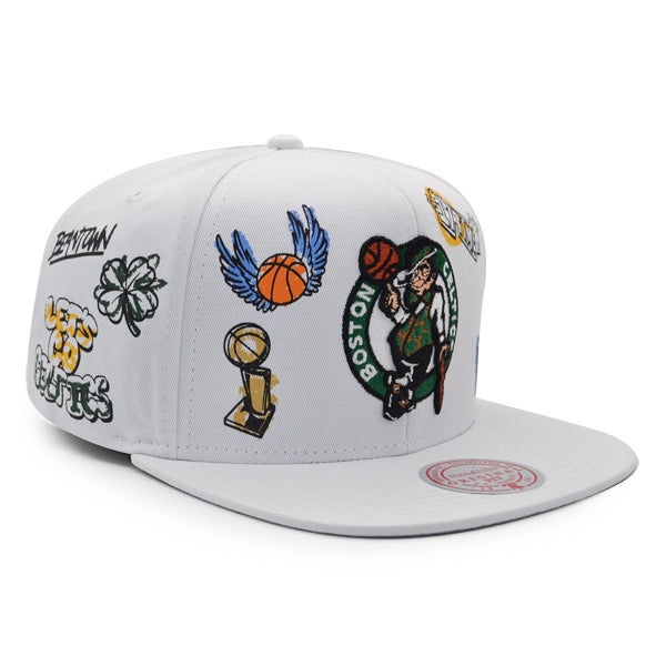 Mitchell & Ness Logo History Fitted HWC Milwaukee Bucks