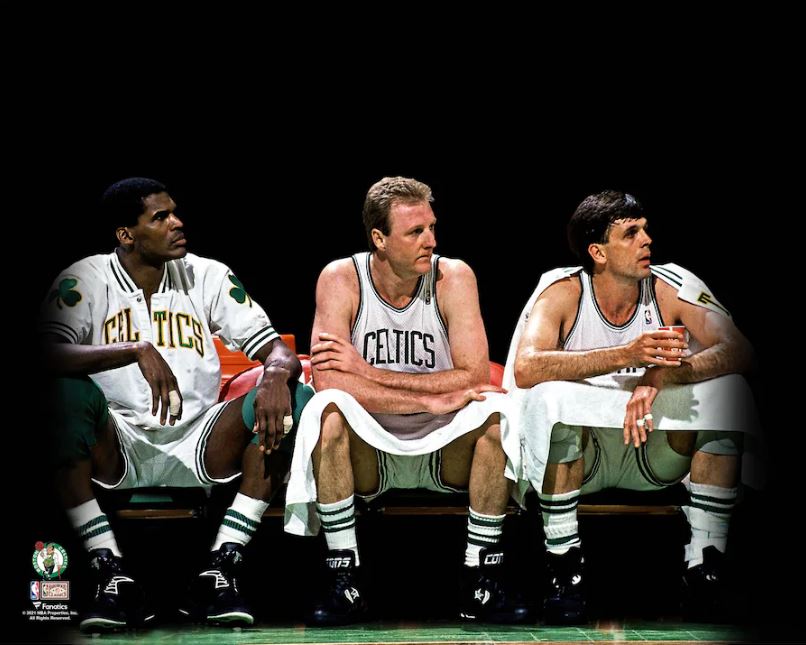 What kind of relationship did Larry Bird and Kevin McHale have playing for  the Boston Celtics?