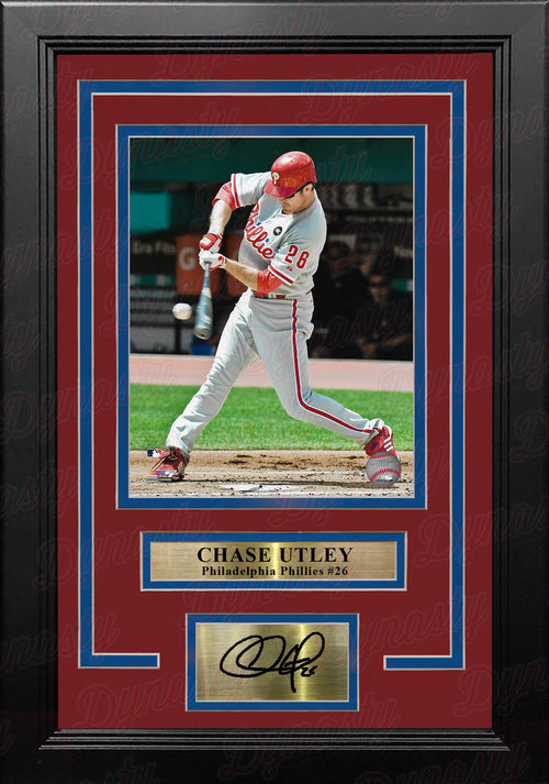 Chase Utley signed autographed Philadelphia Phillies 8x10 Photo Collage JSA