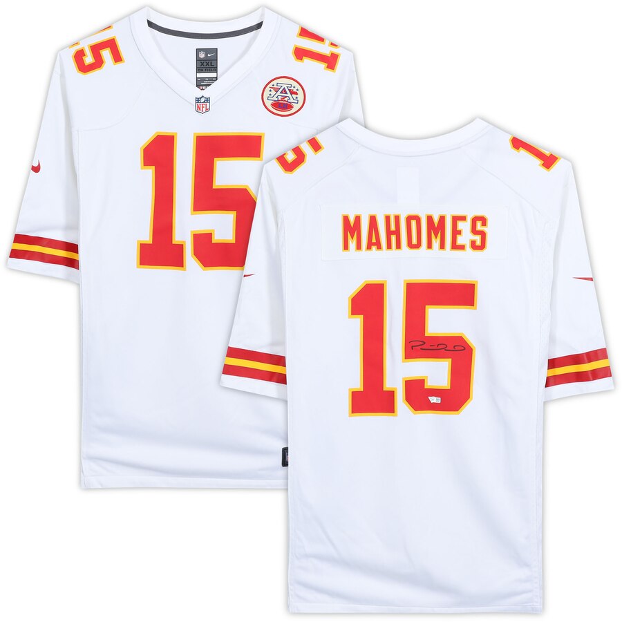 patrick mahomes jersey white