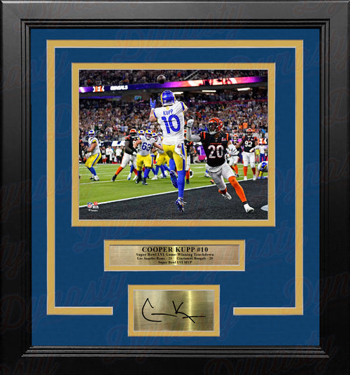 Cooper Kupp Los Angeles Rams Unsigned Super Bowl LVI Game-Winning Touchdown  Catch Photograph