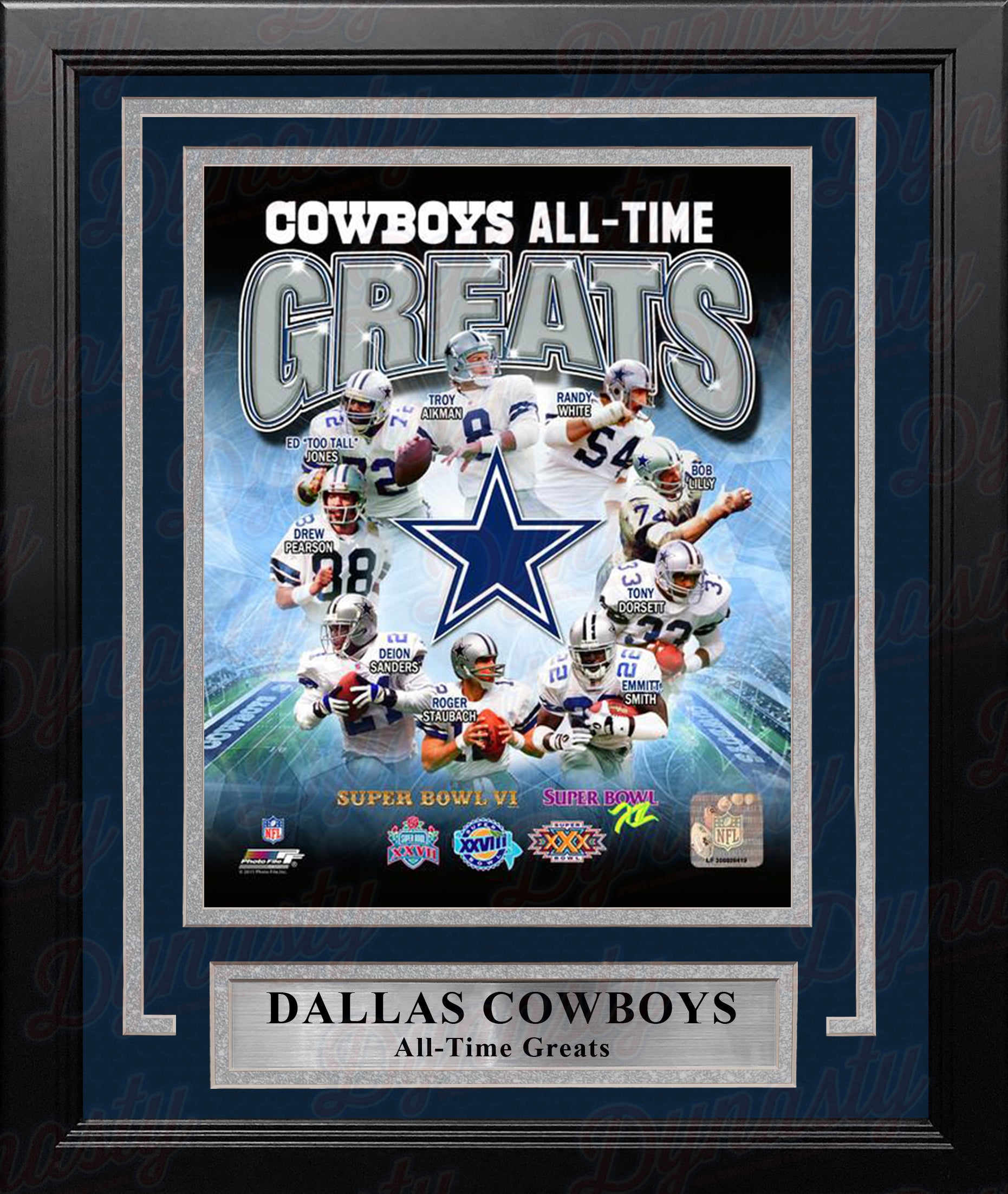 Dallas Cowboys AT&T Stadium 8 x 10 Football Photo - Dynasty Sports &  Framing