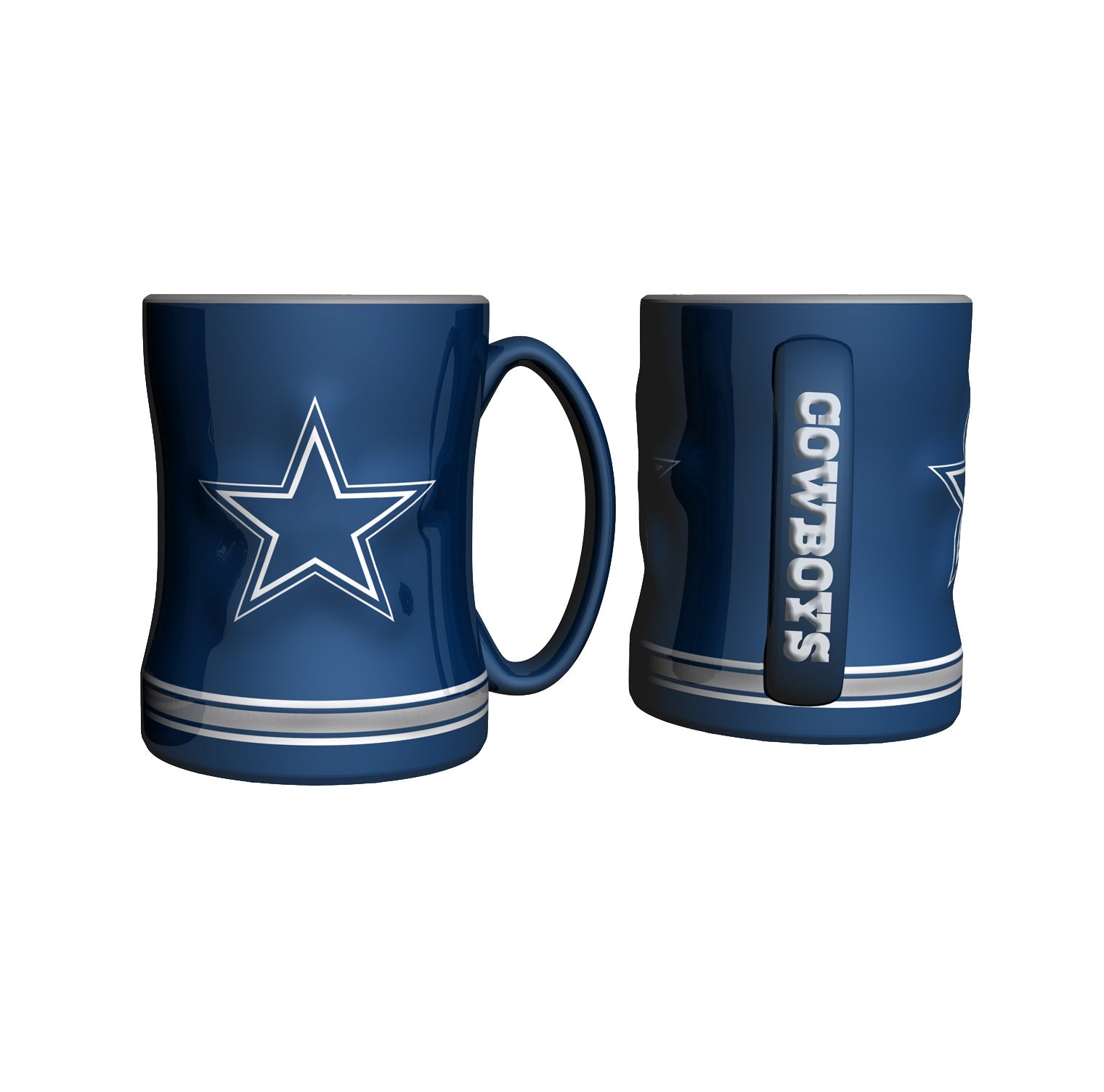 Dallas Cowboys Logo Relief Coffee Mug