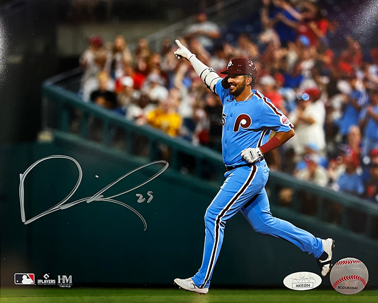 Larry Bowa Philadelphia Phillies Signed Powder blue jersey with JSA CO –  Prime Time Sports