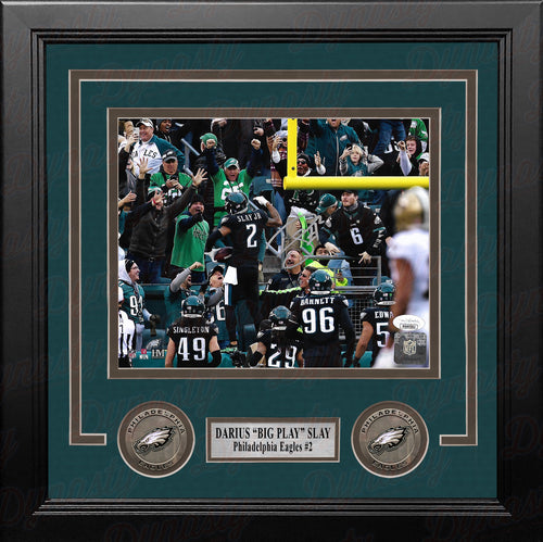 Lids Darius Slay Philadelphia Eagles Fanatics Authentic Facsimile Signature  Framed 11 x 14 Spotlight Photograph