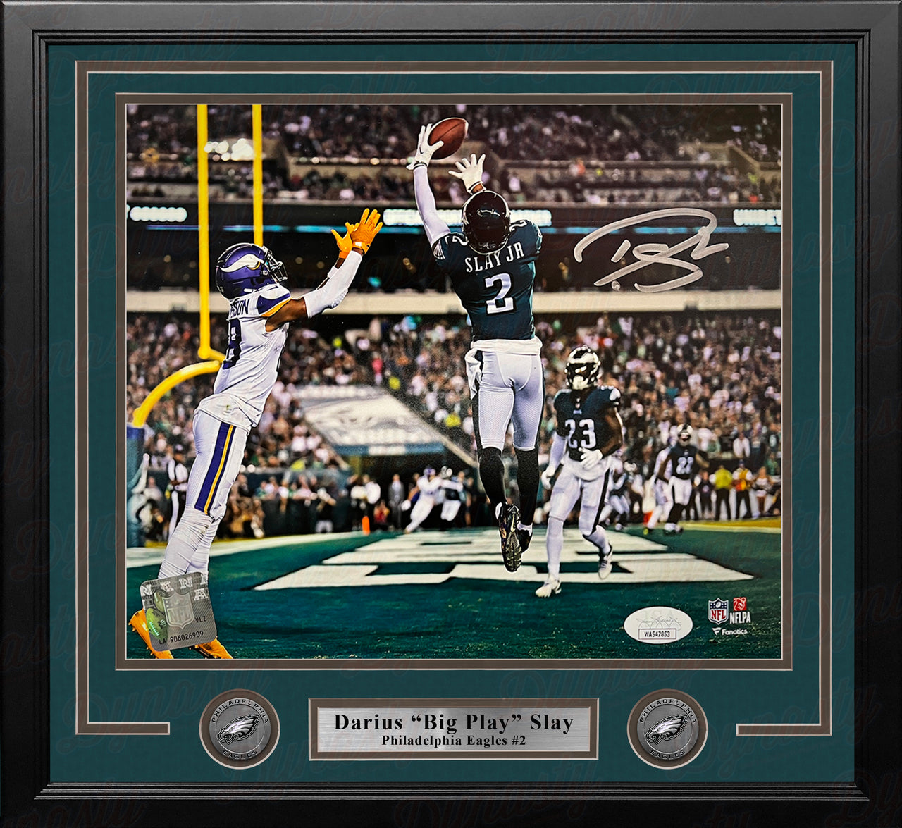 AJ Brown Philadelphia Eagles Autographed Jersey - Dynasty Sports & Framing