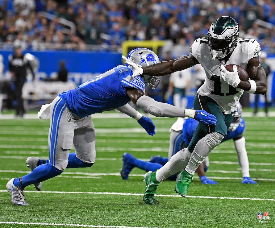 Quez Watkins in Action Philadelphia Eagles 8 x 10 Football Photo -  Dynasty Sports & Framing