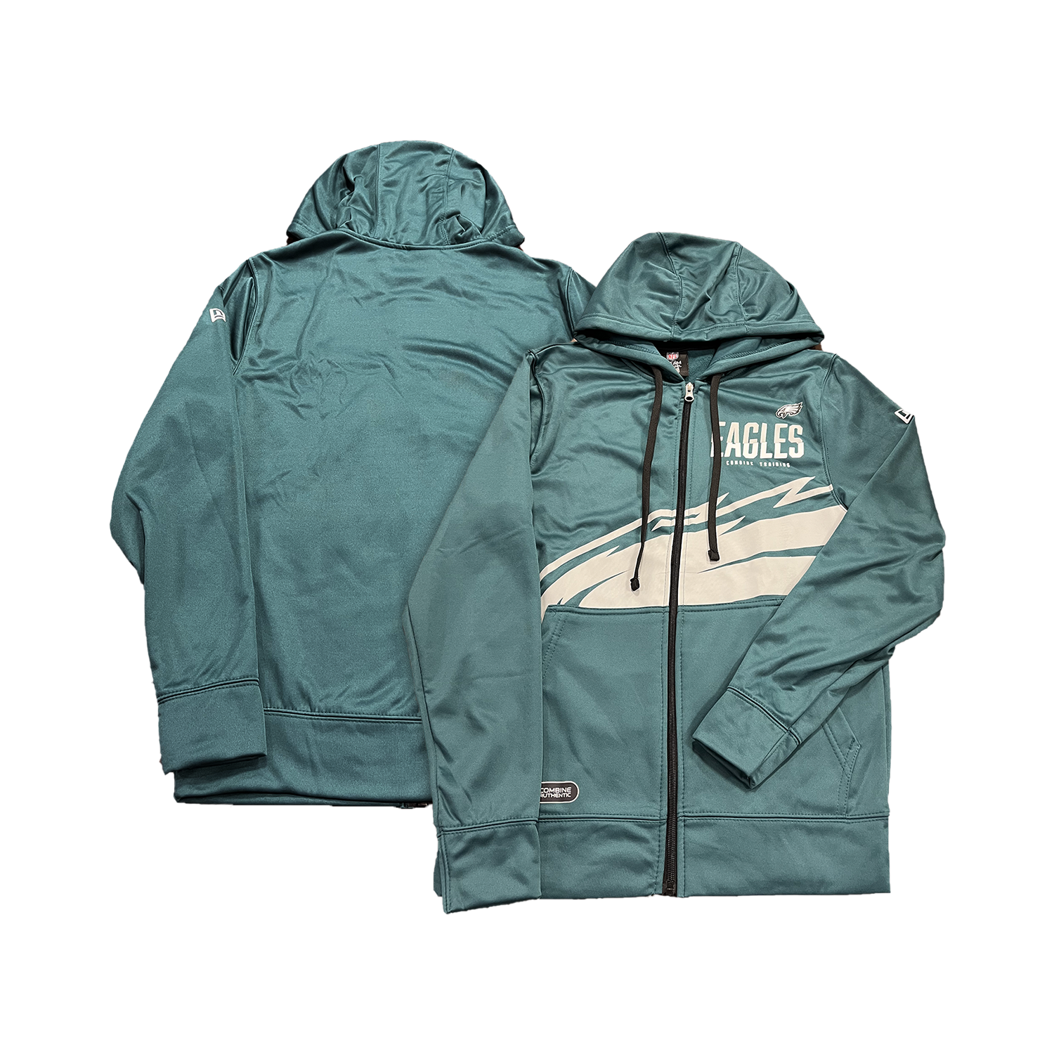 Youth Green Philadelphia Eagles Fan Gear Prime Pullover Hoodie