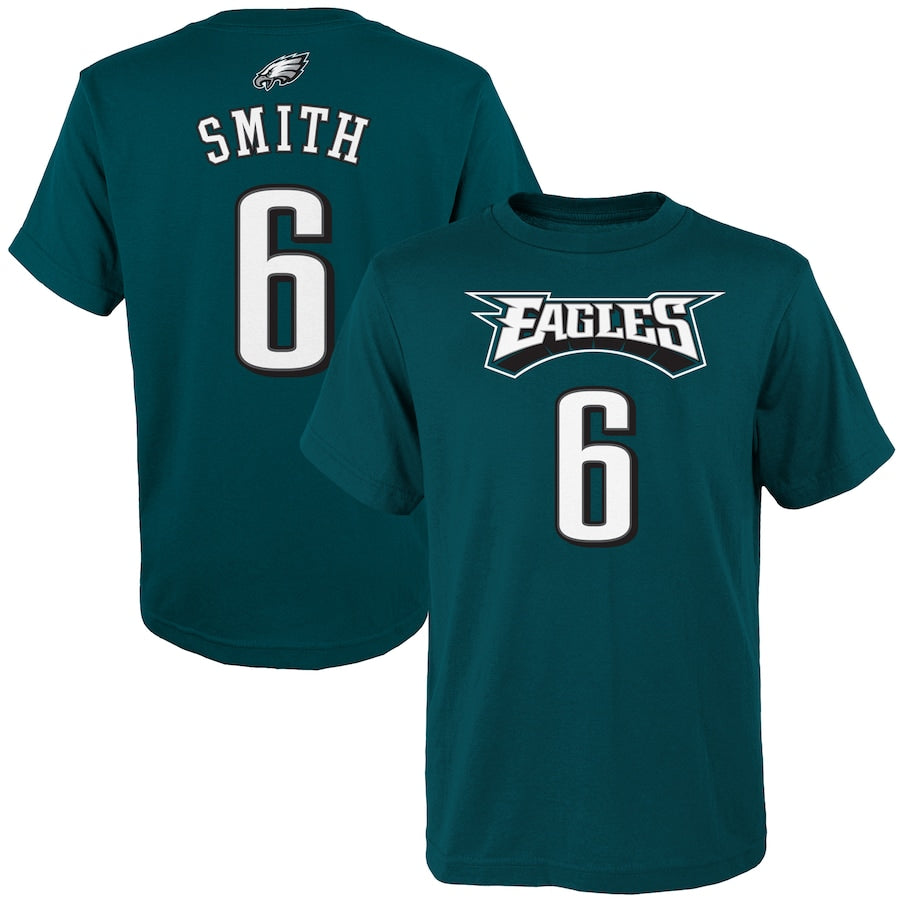 Youth DeVonta Smith Midnight Green Philadelphia Eagles Mainliner