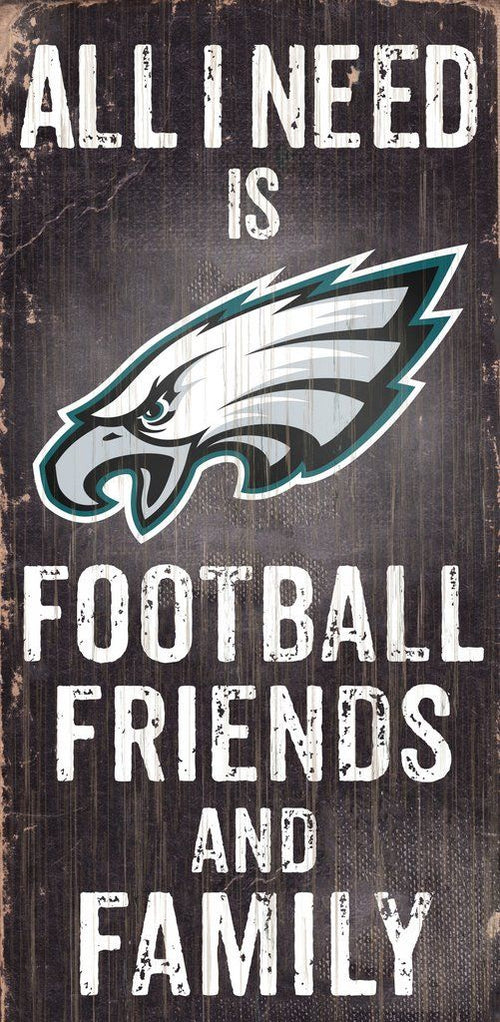 Philadelphia Eagles Sign 4x17 Wood Avenue Design - Sports Fan Shop