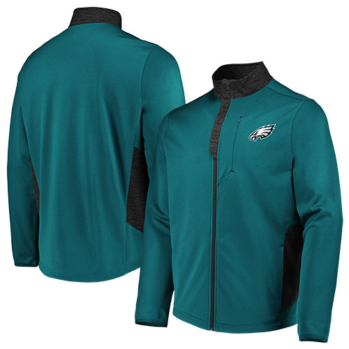 philadelphia eagles zip up jacket