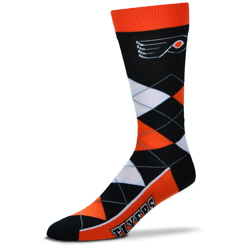 Philadelphia Flyers Men's NHL Hockey Argyle Lineup Socks | Dynasty ...