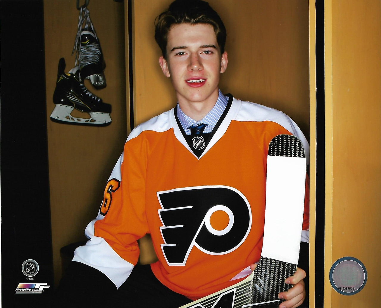 Ivan Provorov Philadelphia Flyers Fanatics Authentic Unsigned Alternate  Jersey Shooting Photograph