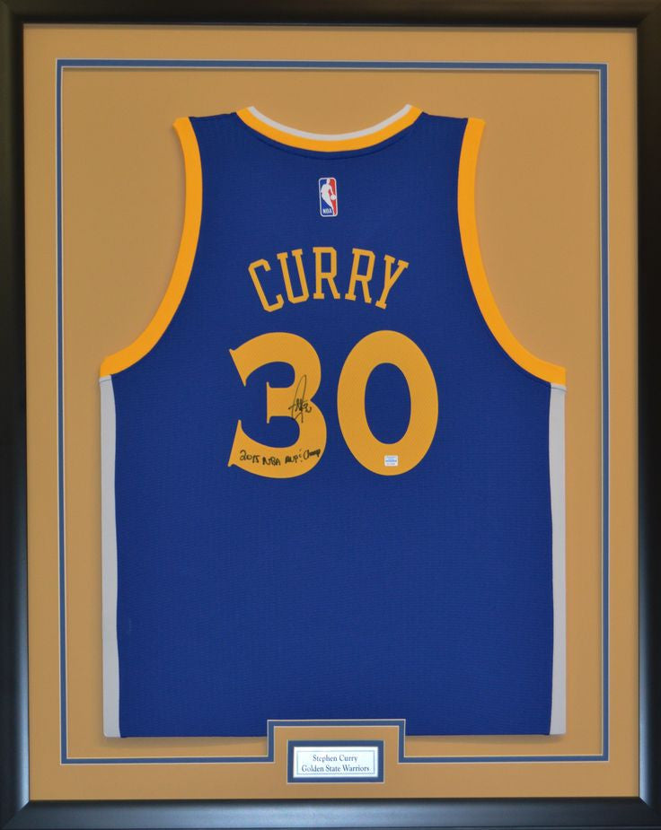 framing a jersey in a picture frame