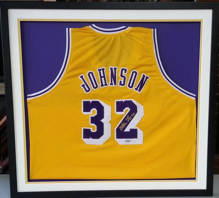 how to frame a basketball jersey