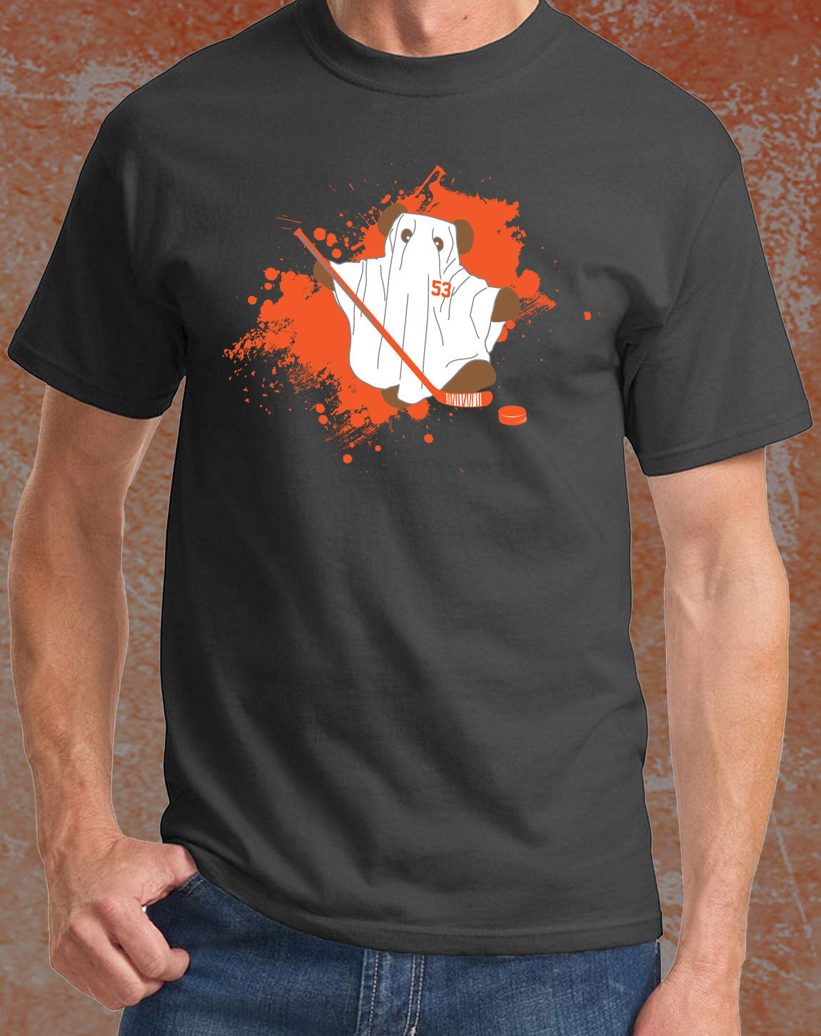 ghost bear t shirt flyers