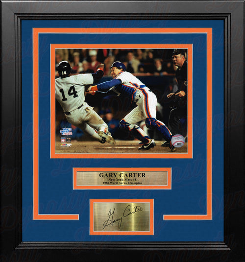 Gary Carter & Dwight Gooden New York Mets 8 x 10 Framed Baseball Photo  with Engraved Autographs - Dynasty Sports & Framing