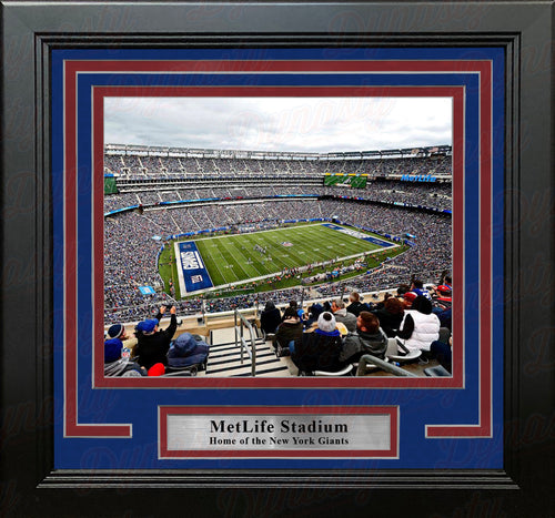 New York Jets MetLife Stadium Aerial View 8 x 10 Framed Football Photo