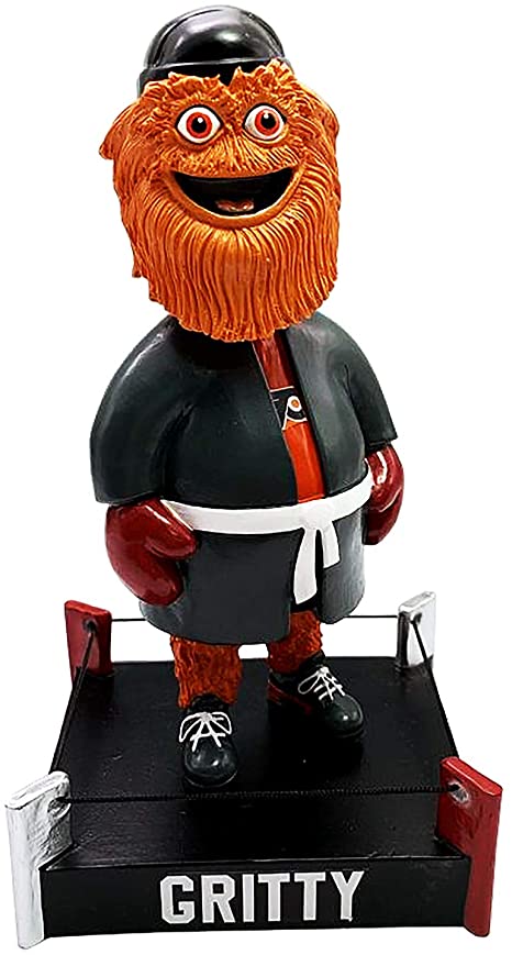 Philadelphia Flyers Gritty on Rink Base Mascot Bobblehead - Collectible  Bobbleheads by Kollectico