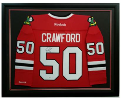 nhl jersey frame