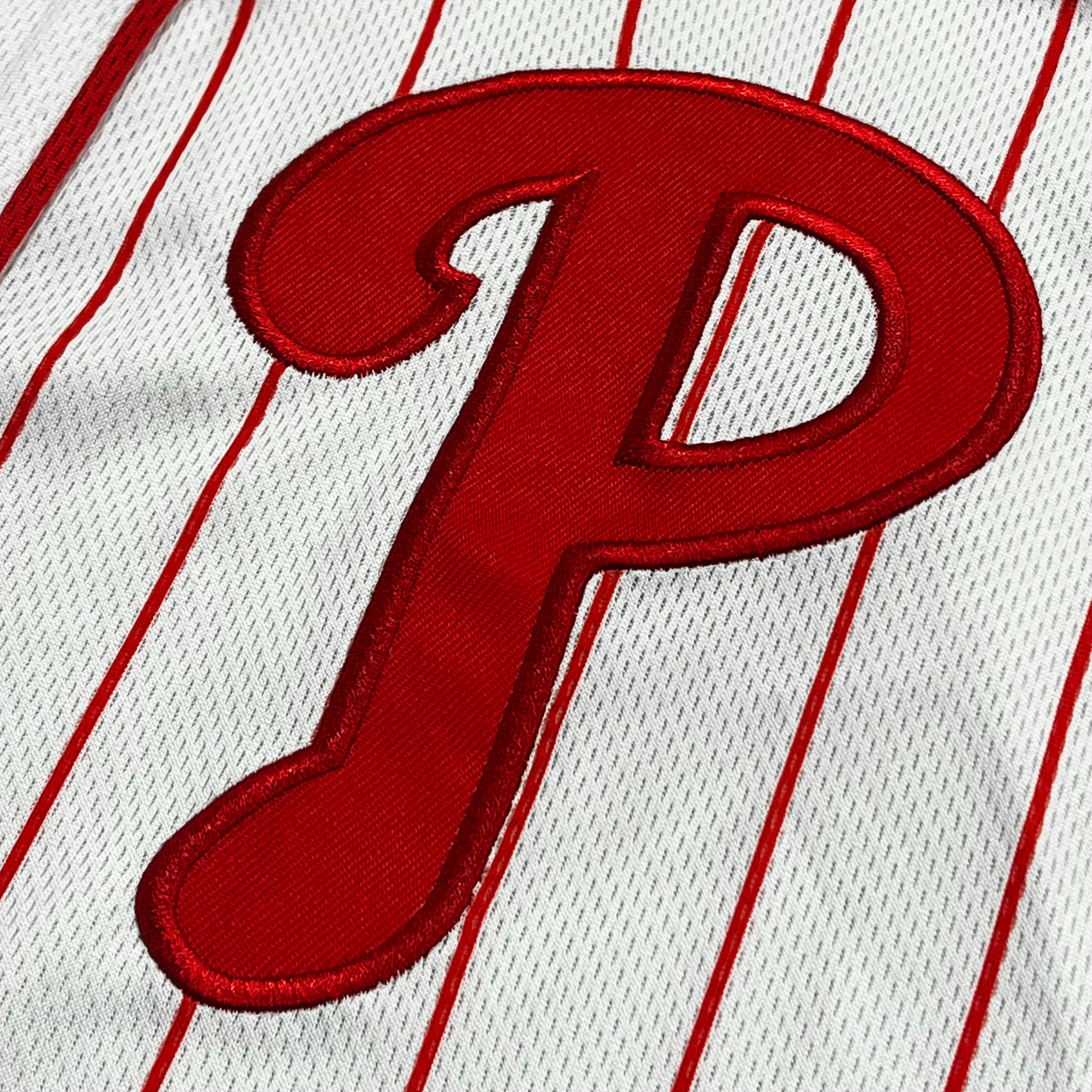 Philadelphia Sillies Mens Pinstripe Premium Baseball Jersey Tee | Phillies Inspired | phillygoat M