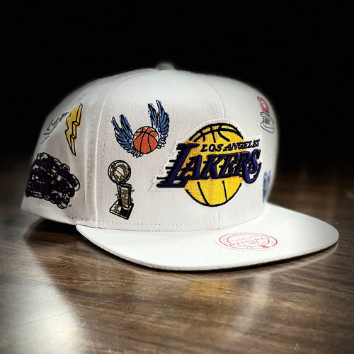 Mitchell & Ness Men's Hardwood Classics Hand Drawn Snapback Cap