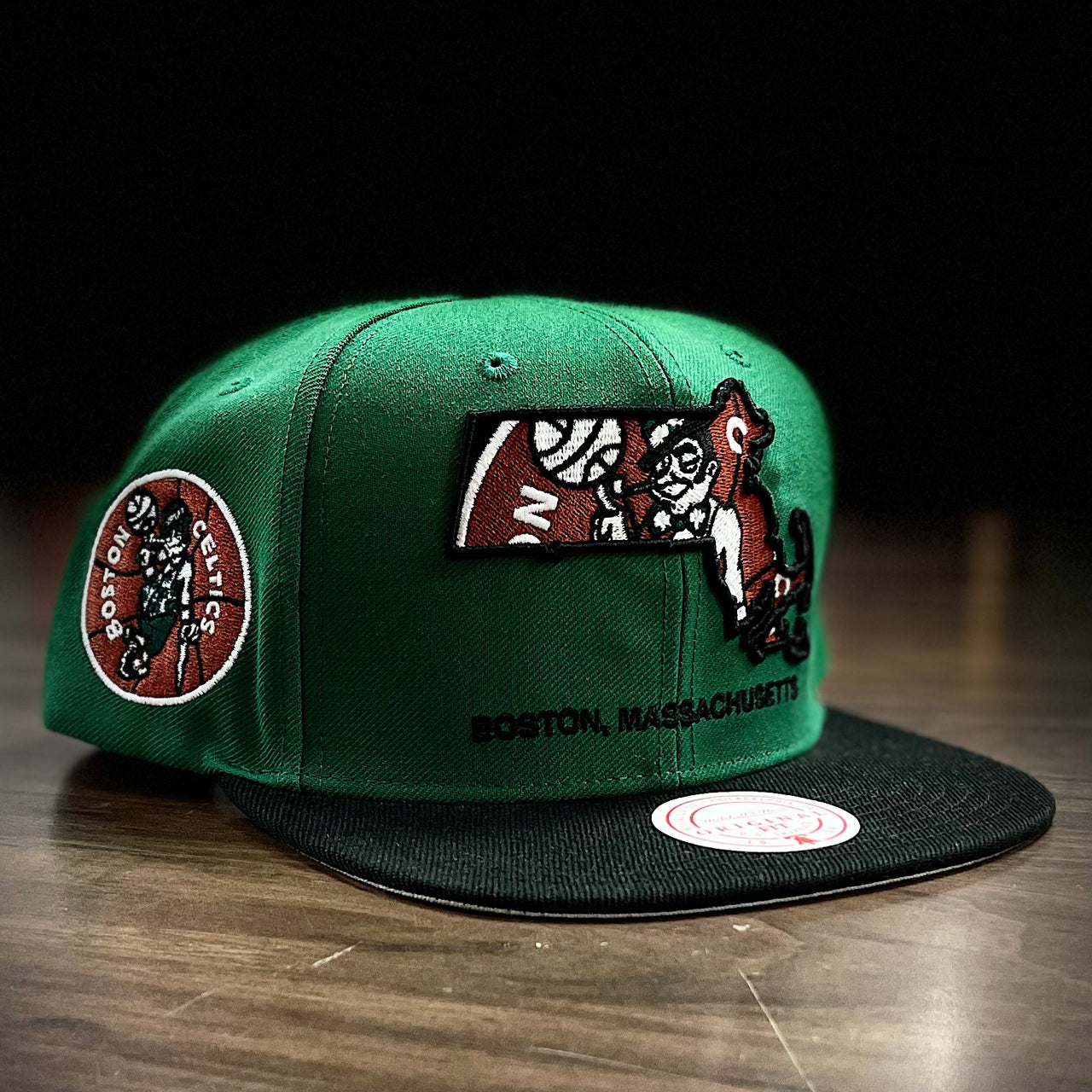 Mitchell & Ness Boston Celtics Retro Reframe Snapback Hat – DTLR