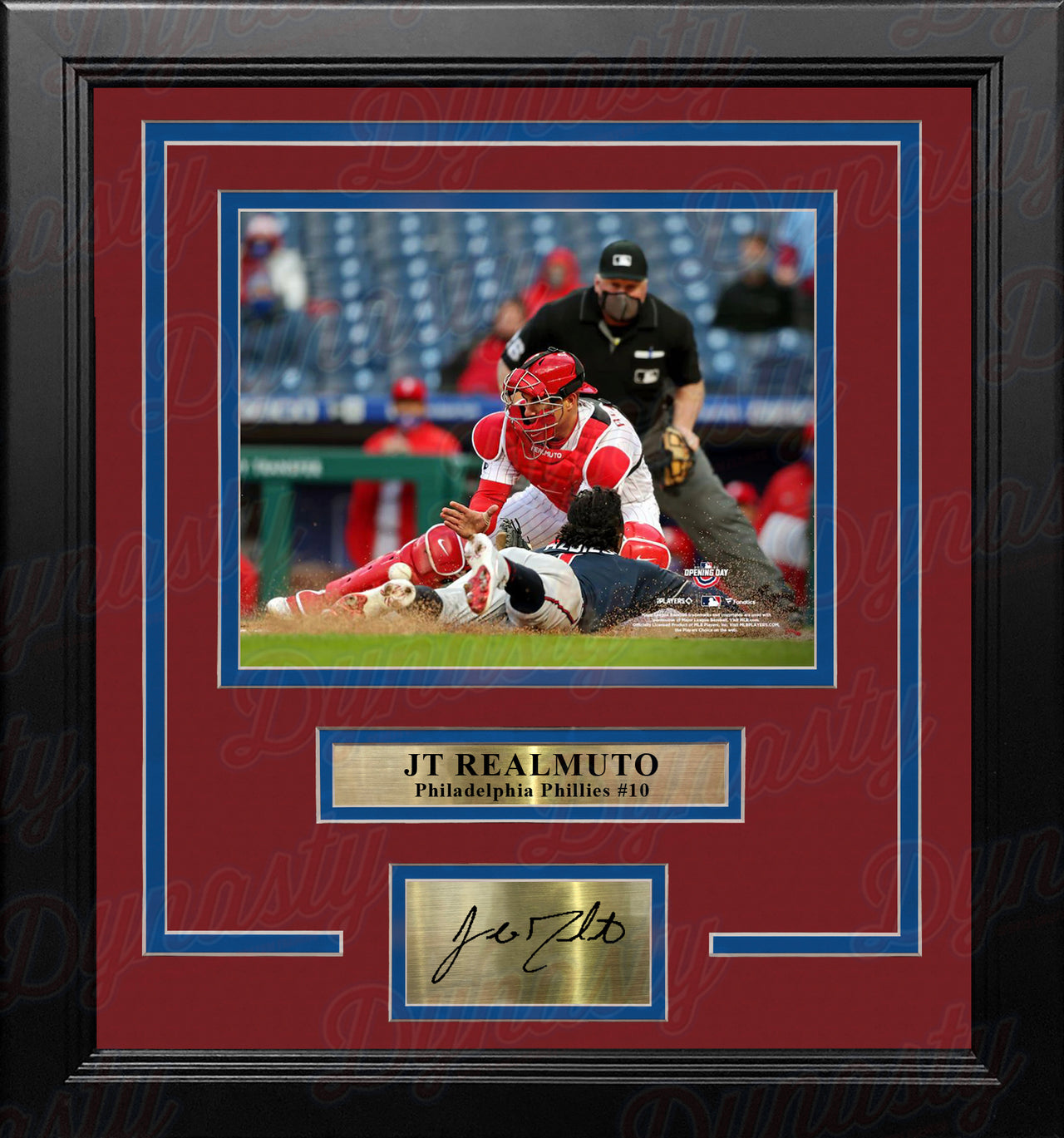 Odubel Herrera Philadelphia Phillies Jump Catch MLB Baseball Framed Photo  with Engraved Autograph - Dynasty Sports & Framing