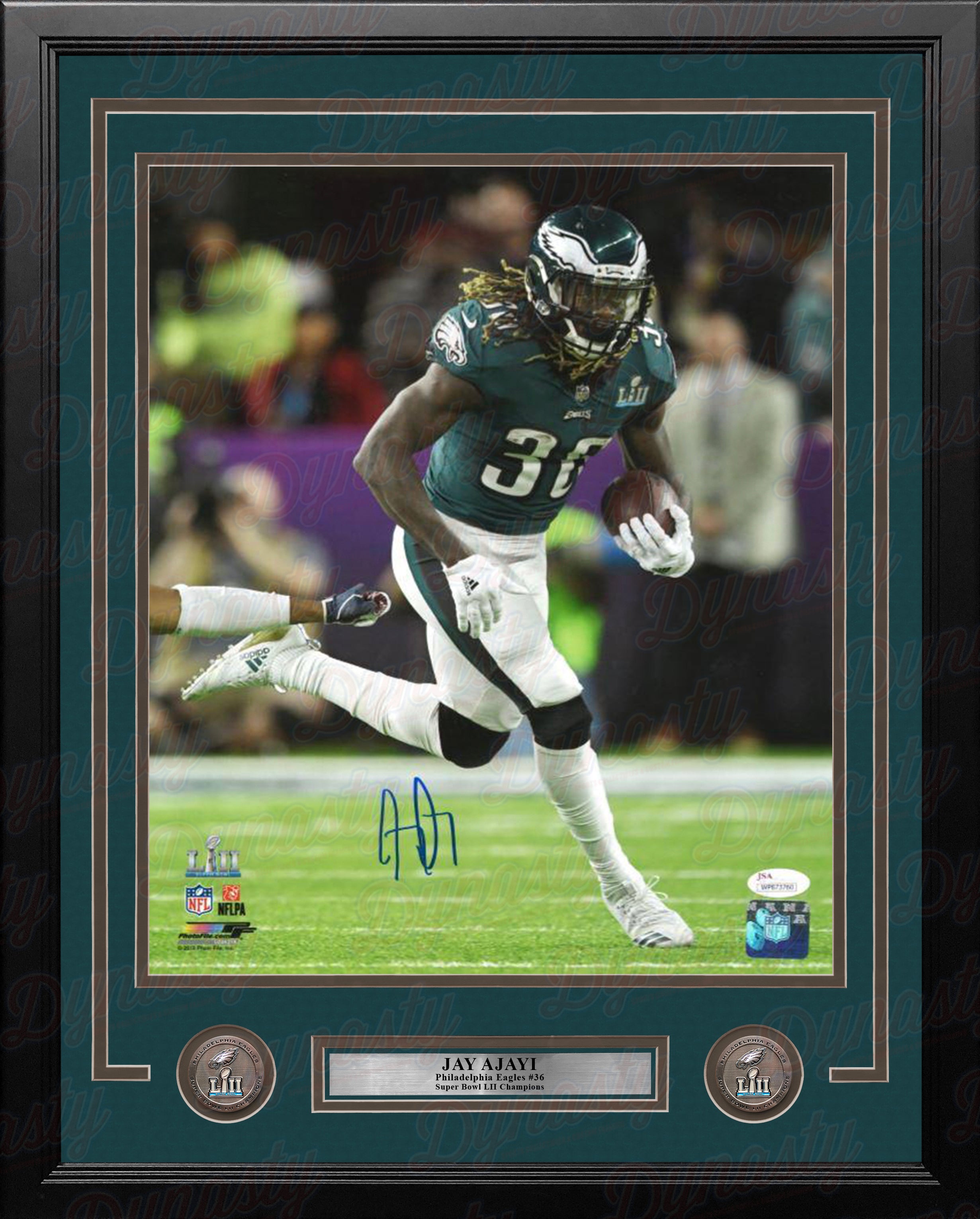 : Jason Kelce Philadelphia Eagles S. B. 52 Champion 8x10