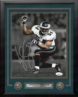 Brian Dawkins Philadelphia Eagles Signed/Auto 11x17 "Wolverine"  Photo JSA 156060