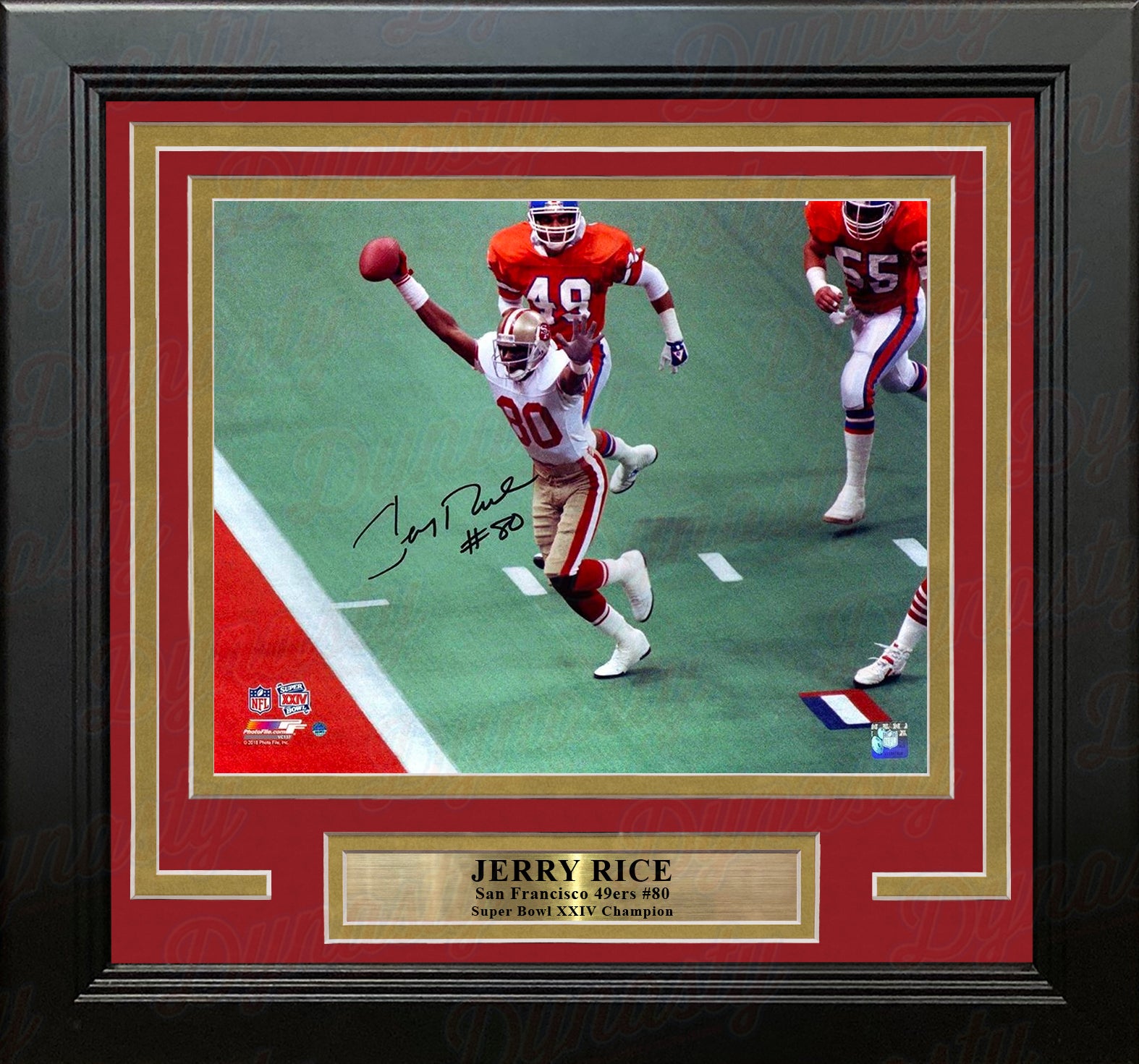 San Francisco 49ers Jerry Rice, Super Bowl Xxix Sports Illustrated Cover  Poster