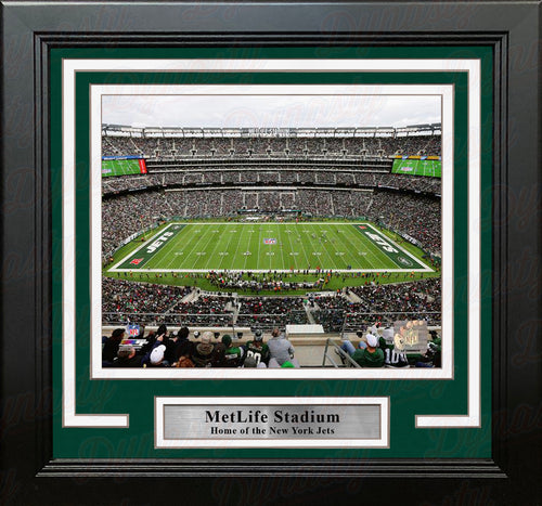 New York Giants MetLife Stadium at Night 8 x 10 Framed Football