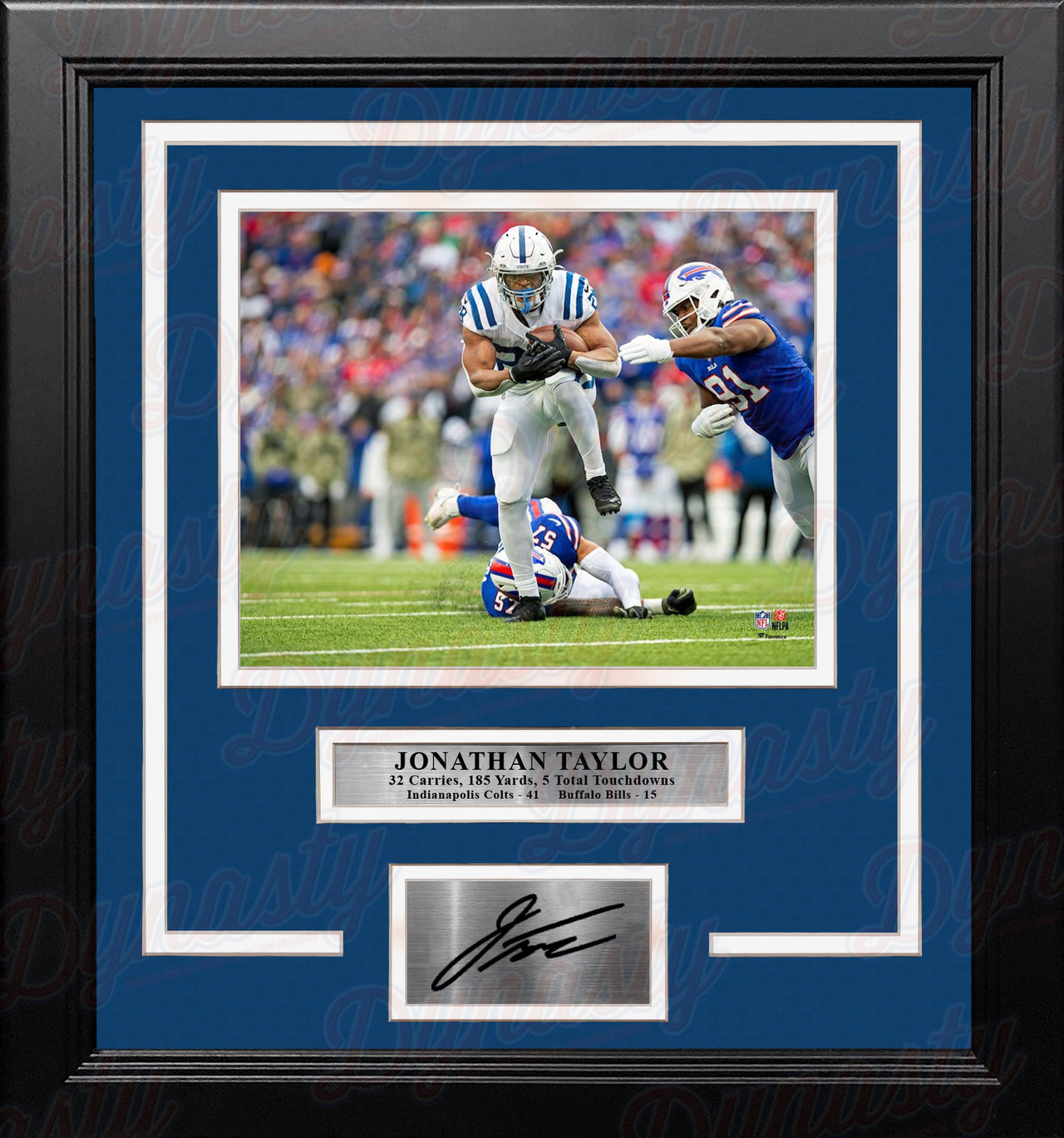 Stefon Diggs & Josh Allen Buffalo Bills 8 x 10 Framed Football Photo with  Engraved Autographs