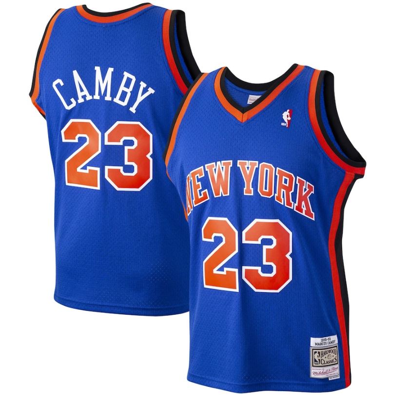 1999 NBA Finals New York Knicks Latrell Sprewell Authentic Jersey –  FibaManiac