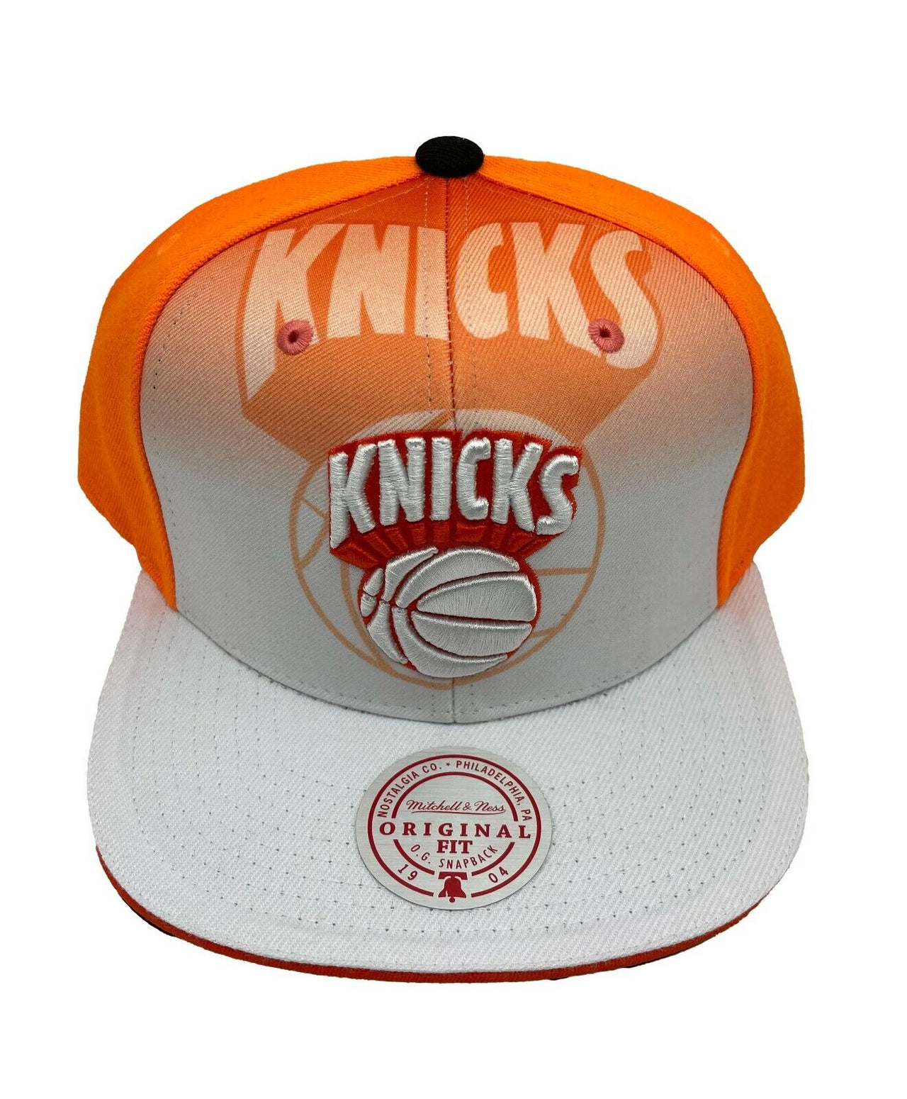 Shop Mitchell & Ness New York Knicks NBA Cut Up Bucket Hat  BUCKSH21322-NYKBLCK black