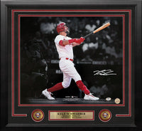 Brad Lidge & Carlos Ruiz Philadelphia Phillies World Series Autographed  16x20 Framed Baseball Photo - Dynasty Sports & Framing